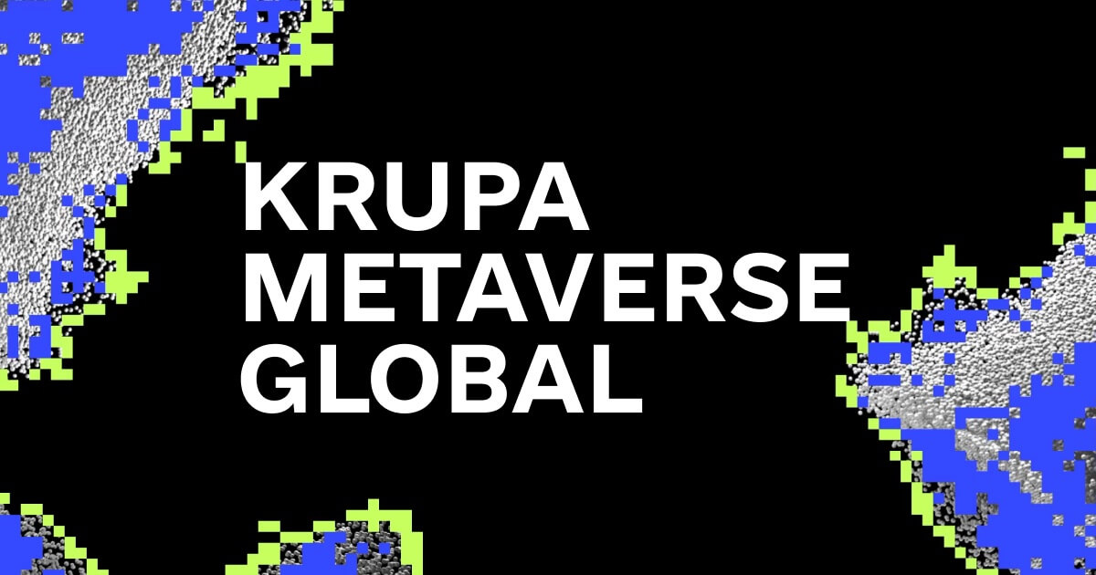 Krupa Metaverse Global event poster